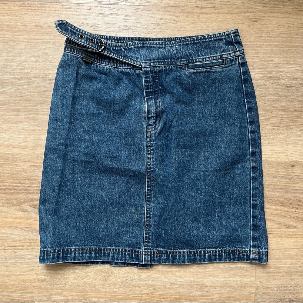 Vintage Ralph Lauren Jean Skirt 0